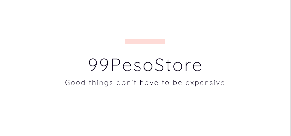 99PesoStore - Online Store