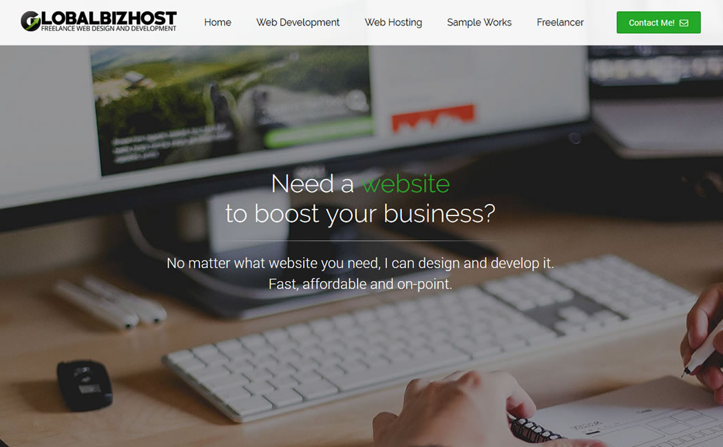 GlobalBizHost Web Design, Development and Web Hosting