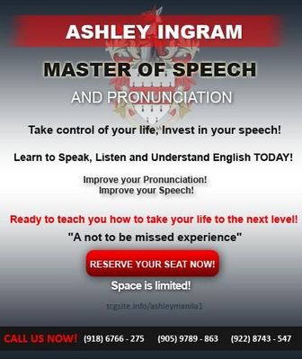 Master of Speech and Pronunciation Seminars